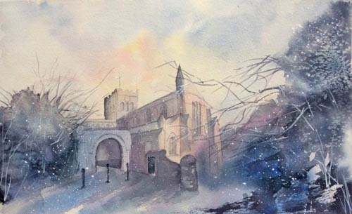 Dales art commissions Heham Abbey