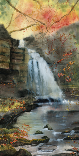 Cauldron Falls West Burton