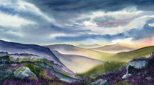 Aysgarth from West Burton