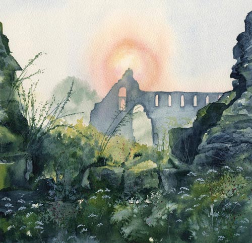 Contemplation - Jervaulx Abbey